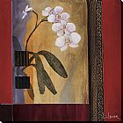 Don Li-Leger Weatherprint_ Orchid Lines I painting